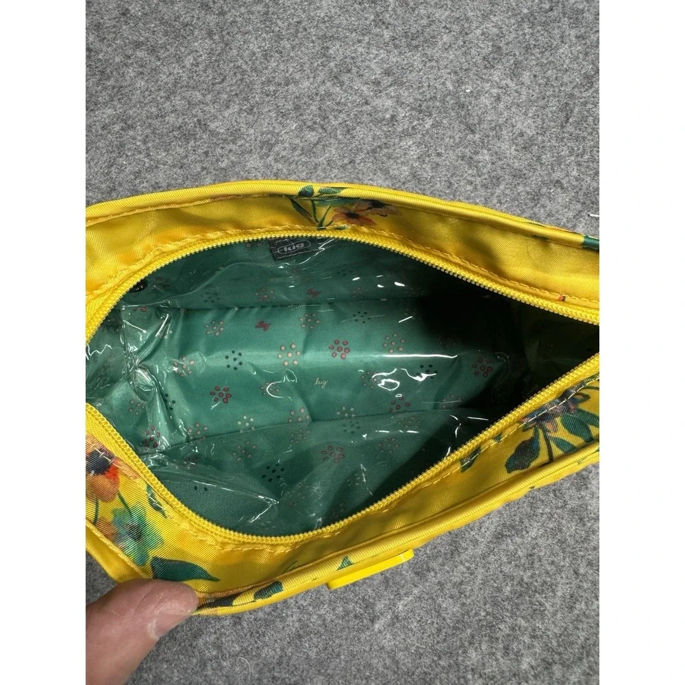 Lug Parasail Cosmetic Bag Case Flowers‎ Yellow
